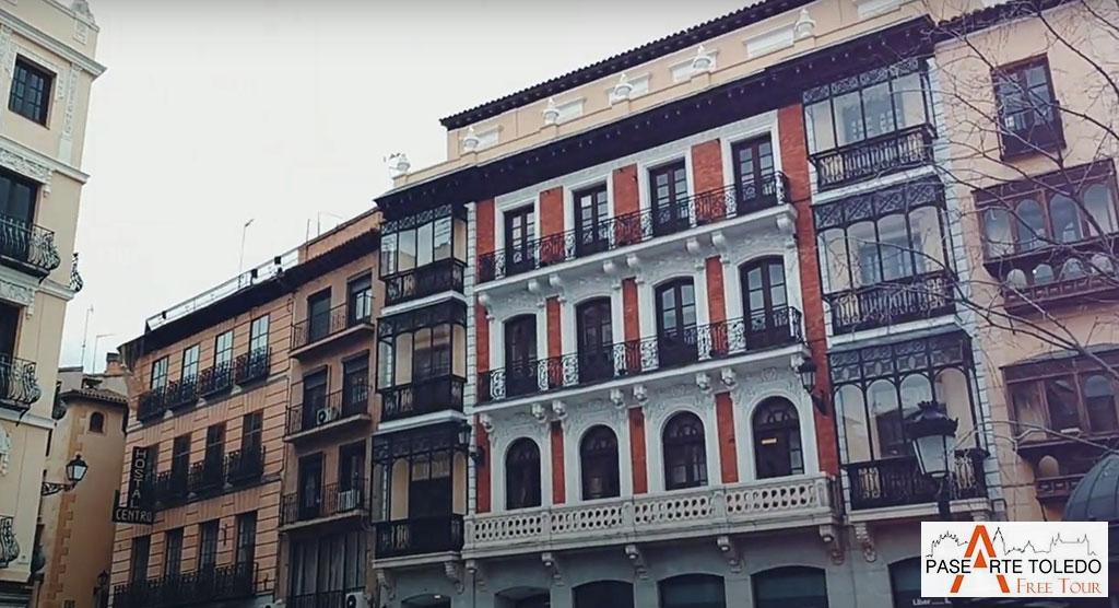 Camino calle comercio desde Zocodover Camino calle comercio desde Zocodover