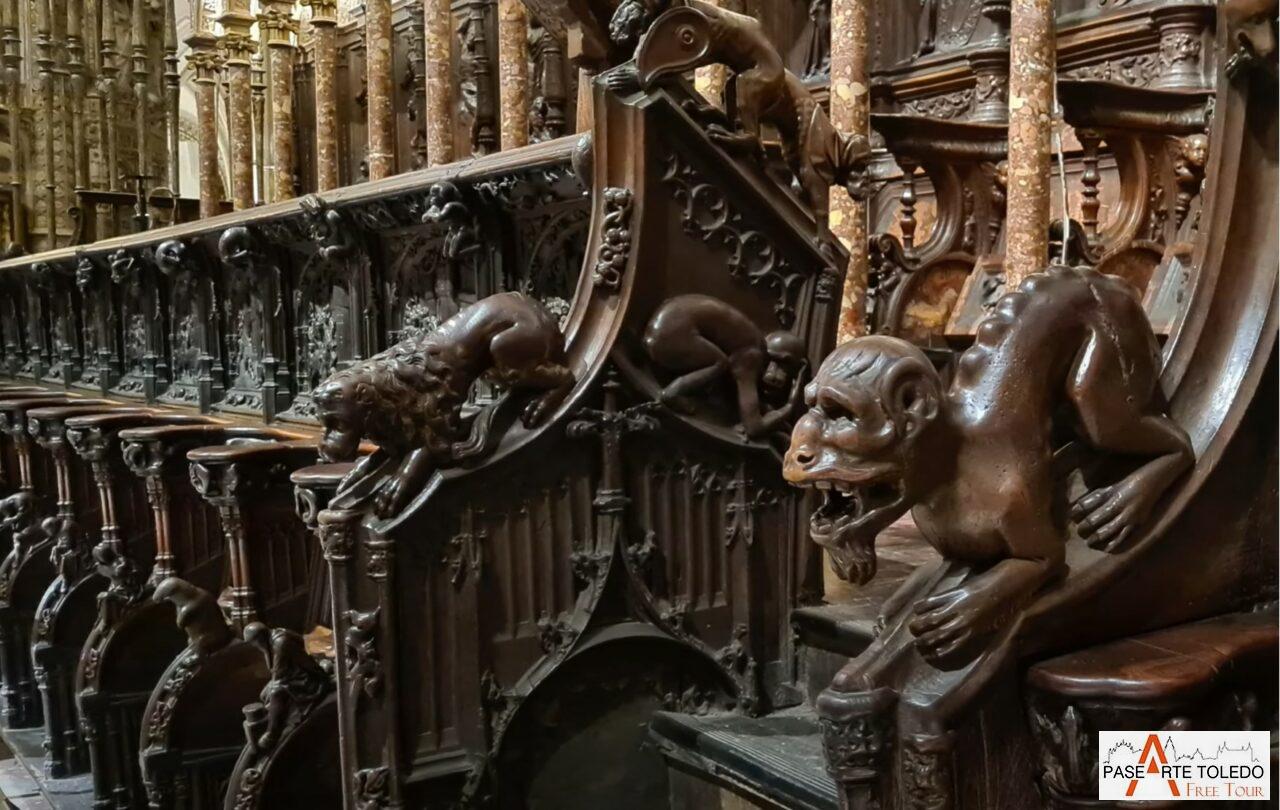 La sillería del coro La sillería del coro