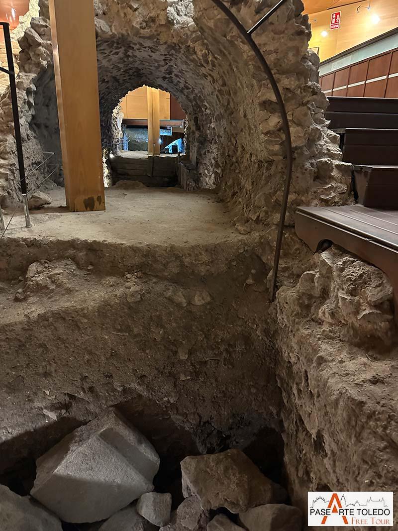 Yacimiento de las termas romanas, en Toledo Yacimiento de las termas romanas, en Toledo