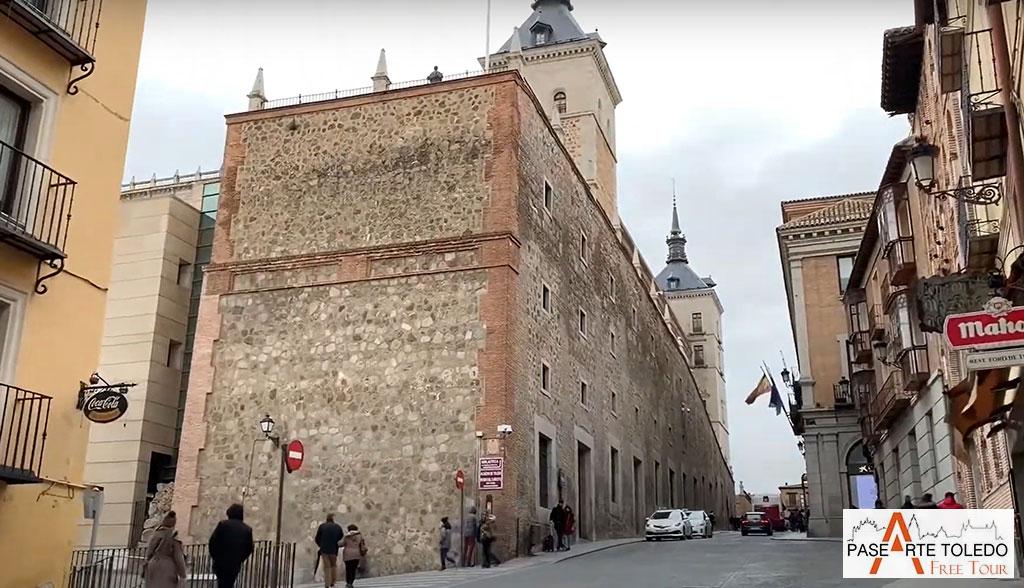 Cuesta de subida al Alcazar desde Zocodover Cuesta de subida al Alcazar desde Zocodover